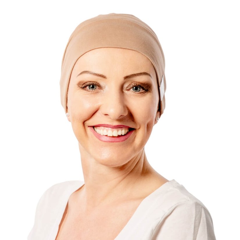 Tenká dámska bavlnená pokrývka hlavy po chemoterapii Canaver.