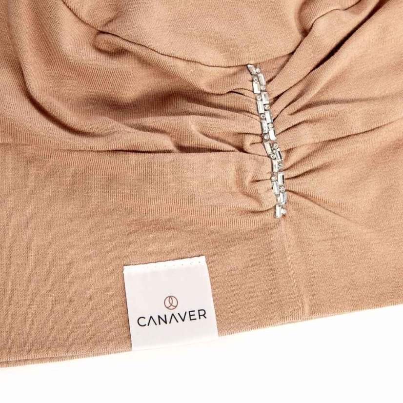 Detail Canaver dámska bavlnená čiapka pre onko pacientov. 