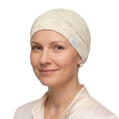 Dámska onko čiapka z prémiovej biobavlny. Dokonale sa ti prispôsobí počas celého dňa.