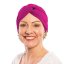 Dámsky bavlnený turban po chemoterapii Canaver cyklamenový. Dámsky bavlnený turban po chemoterapii Canaver cyklamenový.
