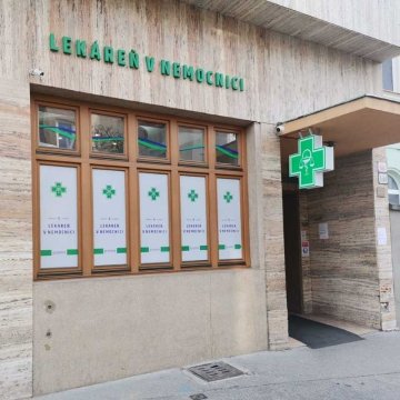 Piešťany - Lekáreň v nemocnici A. Wintera