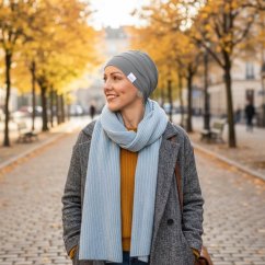 Dámska onko čiapka po chemoterapii Canaver sivá. Dámska onko čiapka po chemoterapii Canaver sivá.