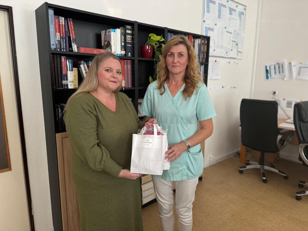 Canaver clanok o darovani onkologickych ciapok socialne slbsim onkologickym pacientkam.