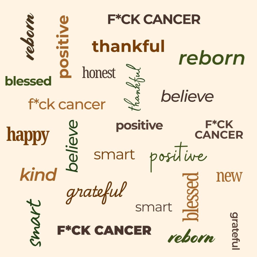Detail vzoru F*ck Cancer