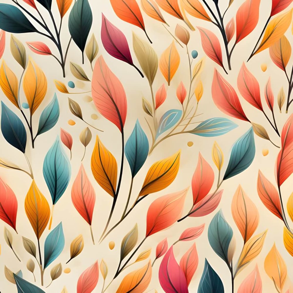 Detail vzoru Reeva Leaves